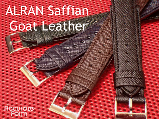 ALRAN Saffian Embossed Goat Leatherストラップが登場!