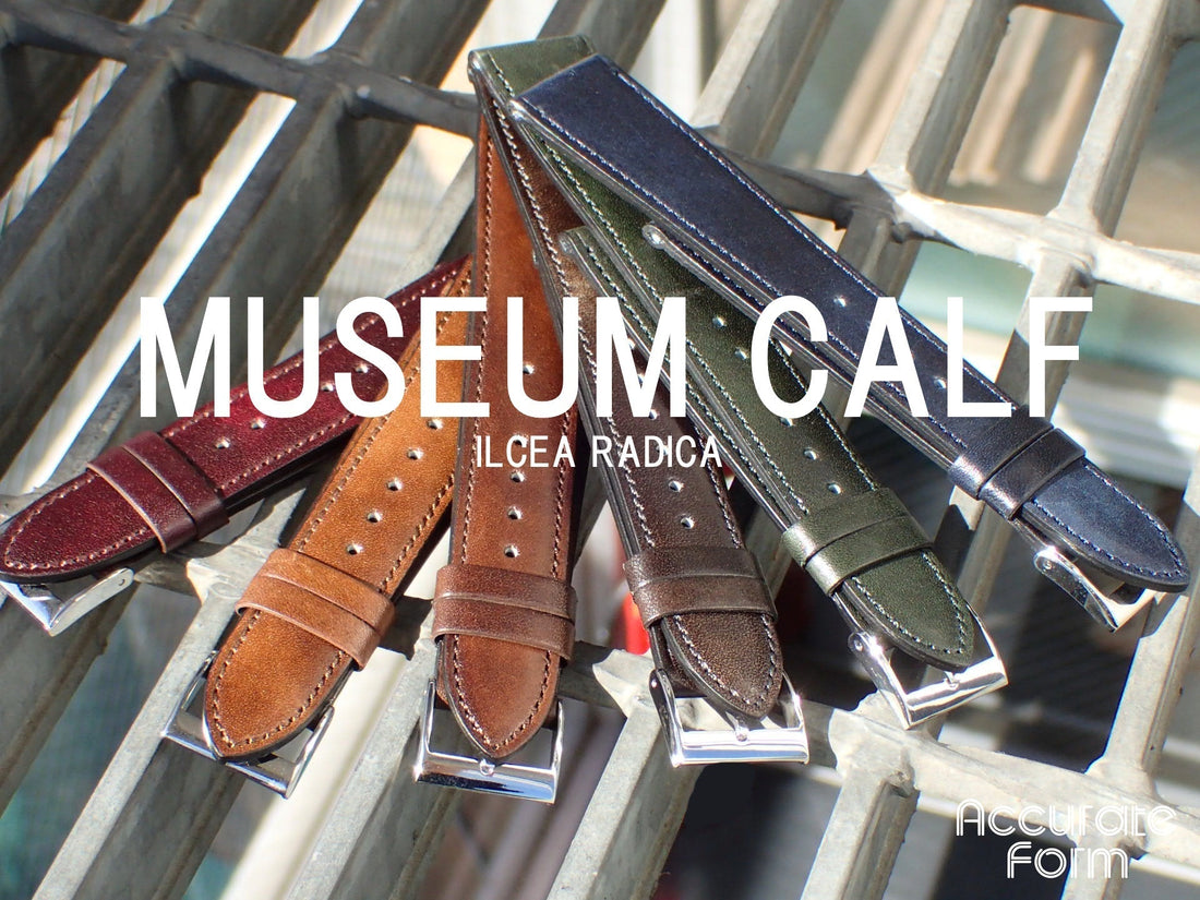 ILCEA Radica Museum calfストラップが登場!