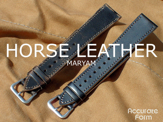 MARYAMホースレザーのストラップがラインナップに追加されました。