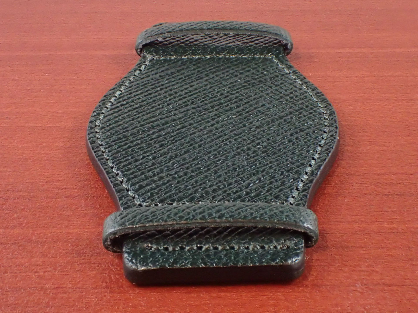 ALRAN Saffian Embossed Goat Leather<tc>Pad</tc> (Dark Green)