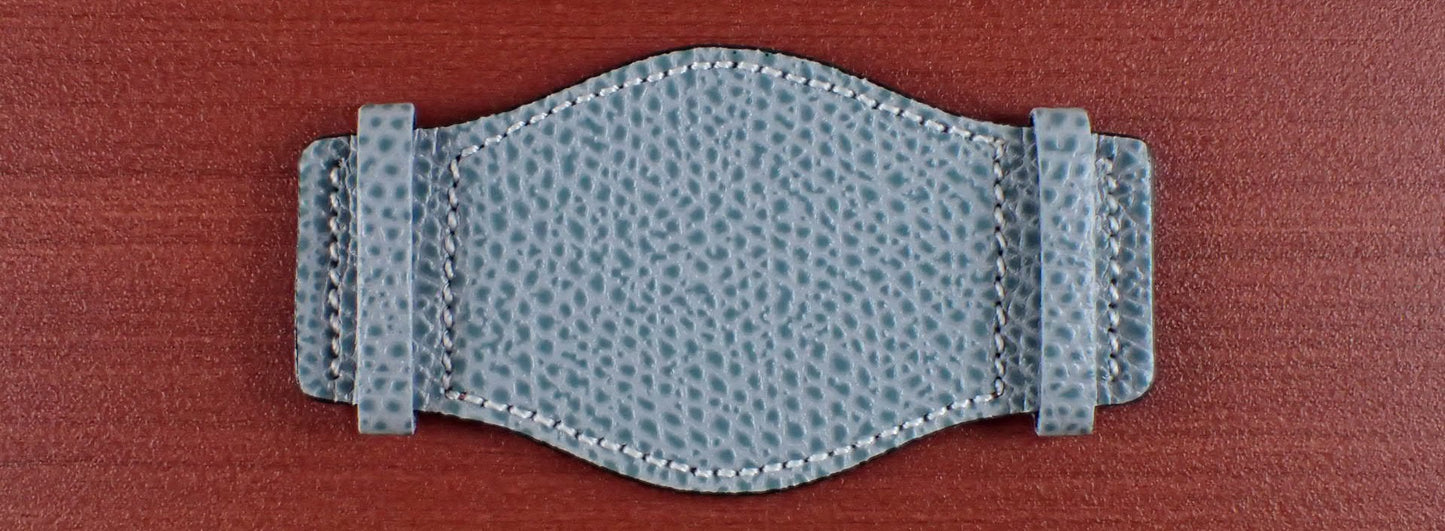 DEGERMANN DAUPHIN Embossed calf <tc>Pad</tc> (Powder Blue)
