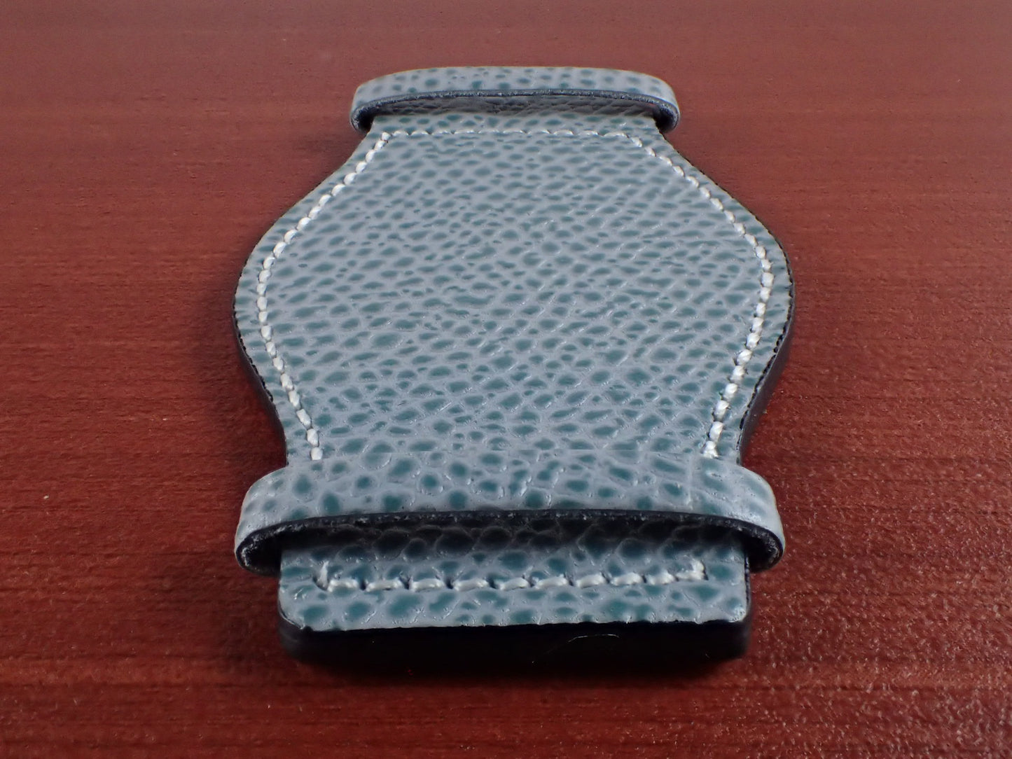 DEGERMANN DAUPHIN Embossed calf <tc>Pad</tc> (Powder Blue)