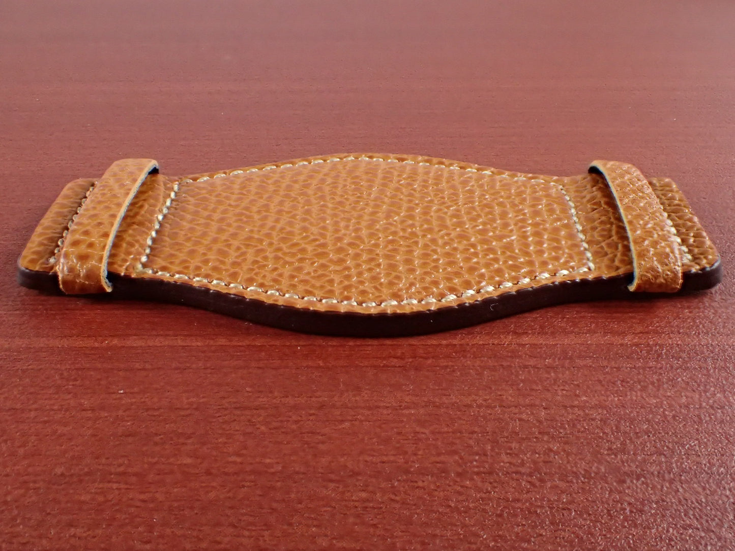 DEGERMANN DAUPHIN Embossed calf <tc>Pad</tc>(Camel)