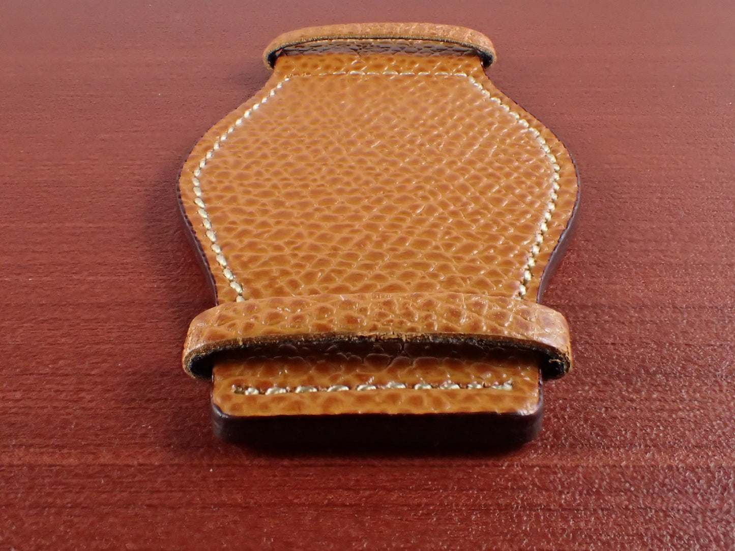 DEGERMANN DAUPHIN Embossed calf <tc>Pad</tc>(Camel)