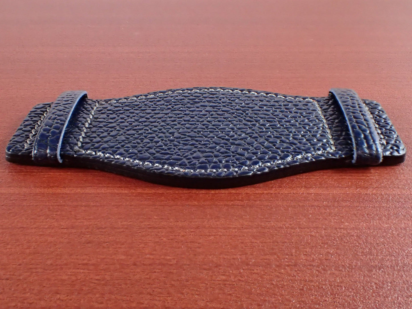 DEGERMANN DAUPHIN Embossed calf <tc>Pad</tc> (Navy)