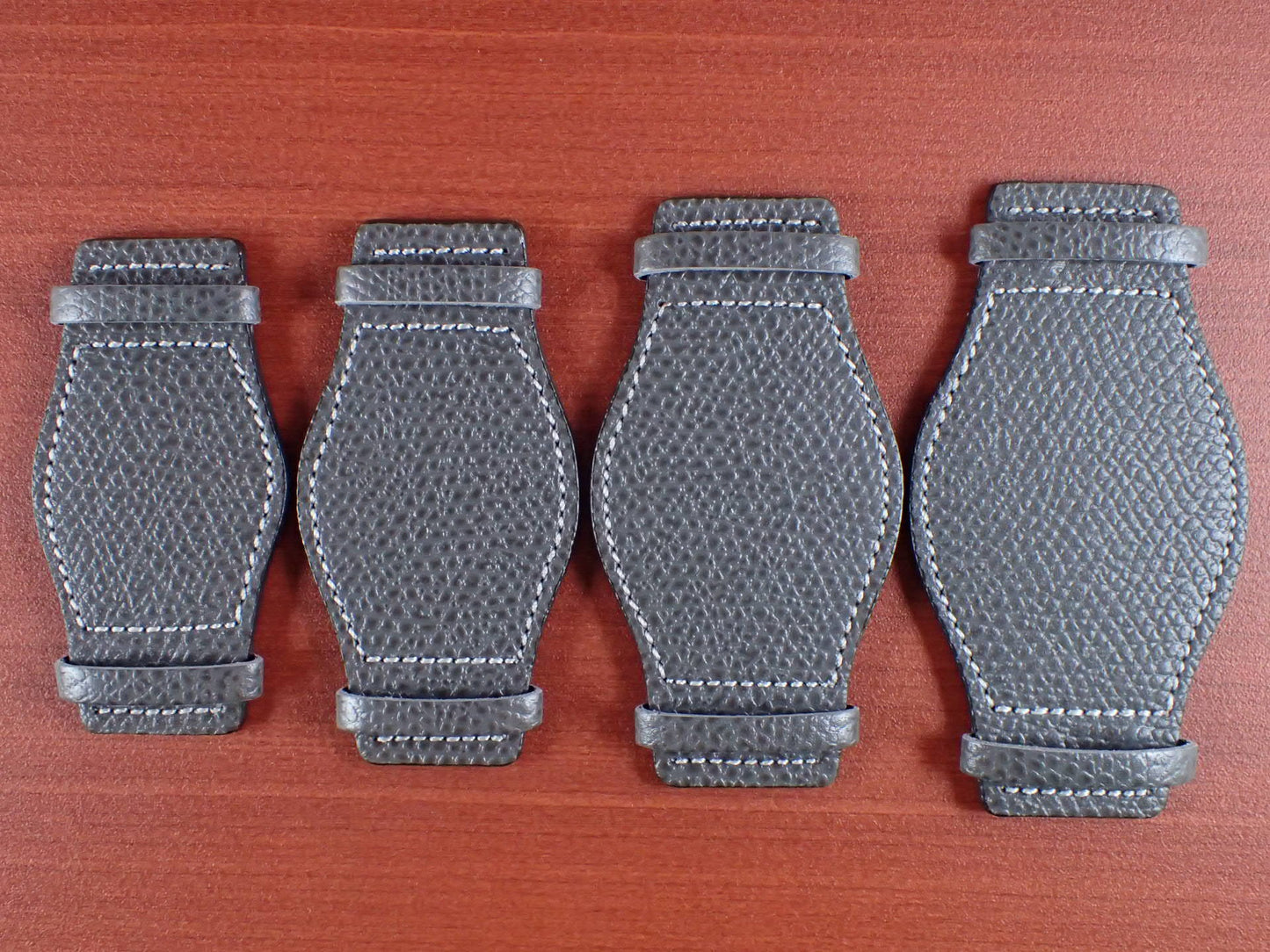 DEGERMANN DAUPHIN Embossed calf <tc>Pad</tc> (Dark Gray)