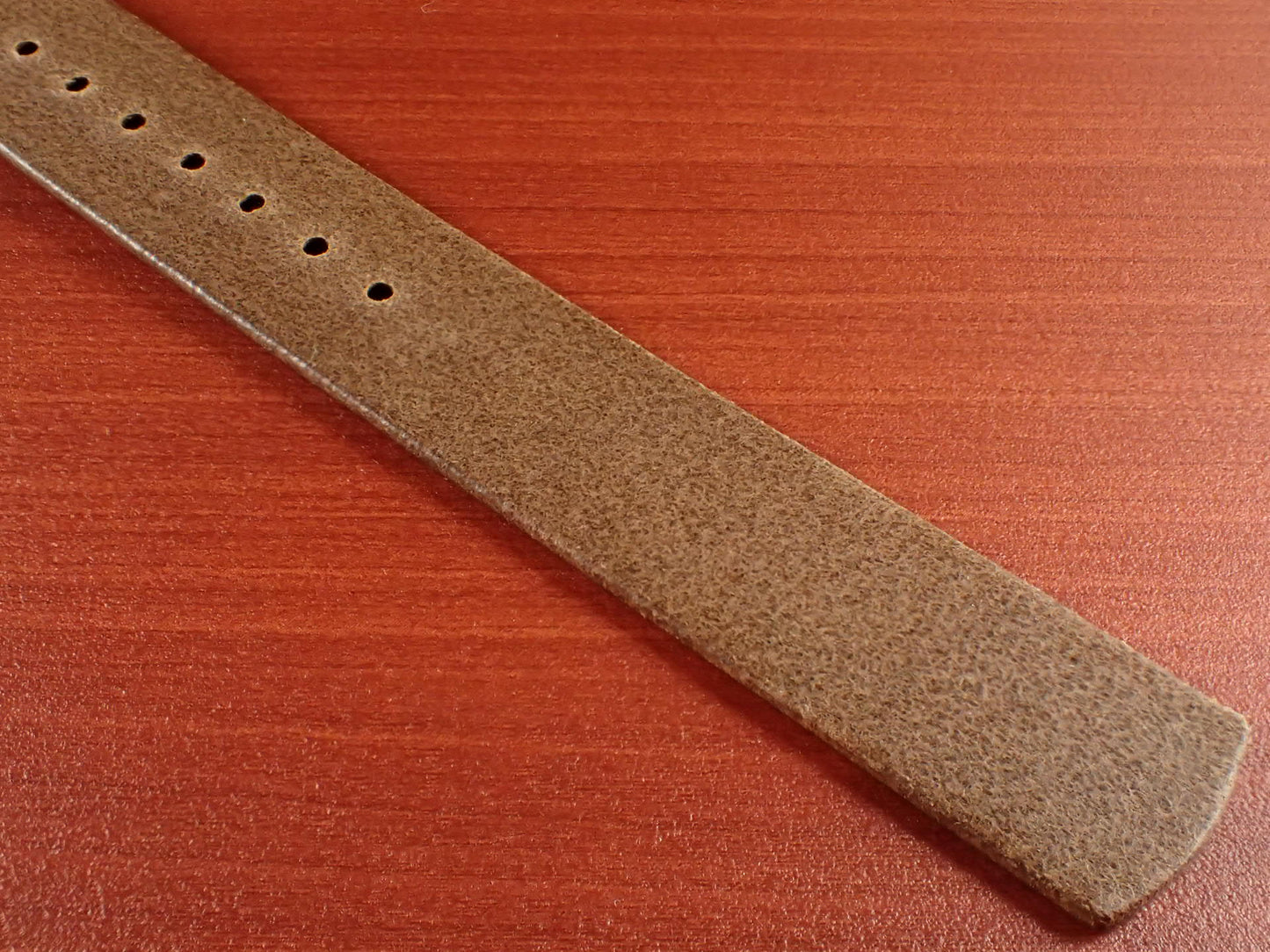 <tc>HORWEEN CHROMEXCEL NATO Type Strap Made to order  (Timber)
</tc>