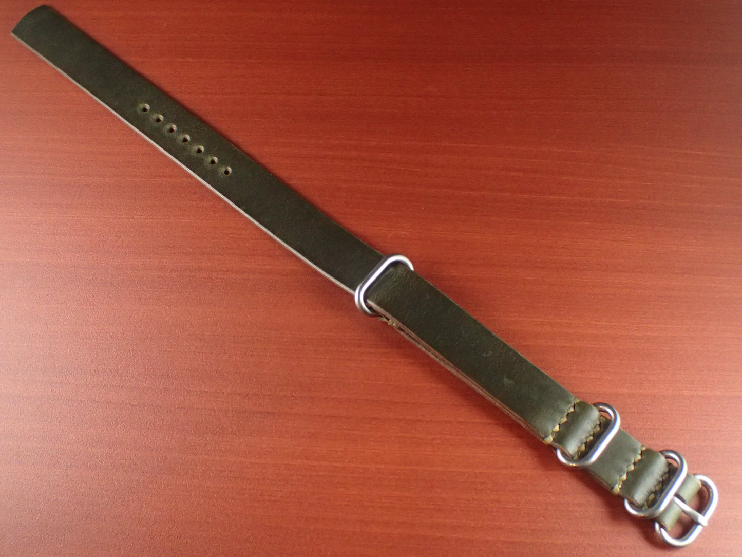 HORWEEN CHROMEXCEL NATO Type Strap 受注生産 (Green)