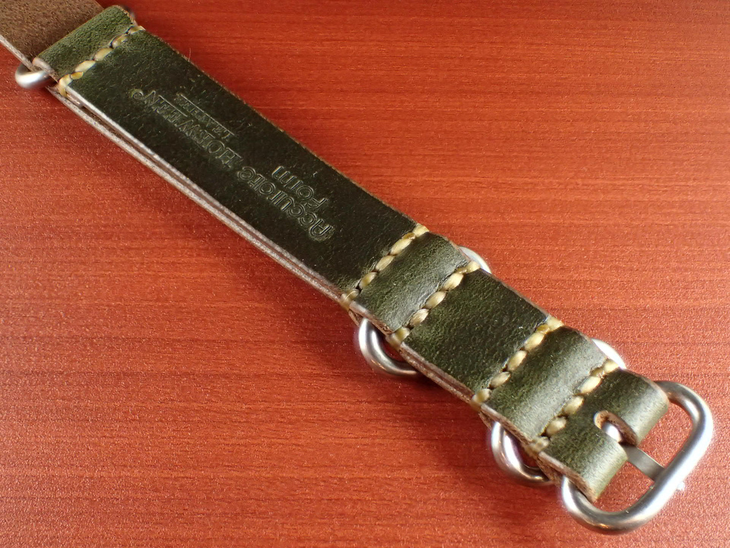 HORWEEN CHROMEXCEL NATO Type Strap 受注生産 (Green)