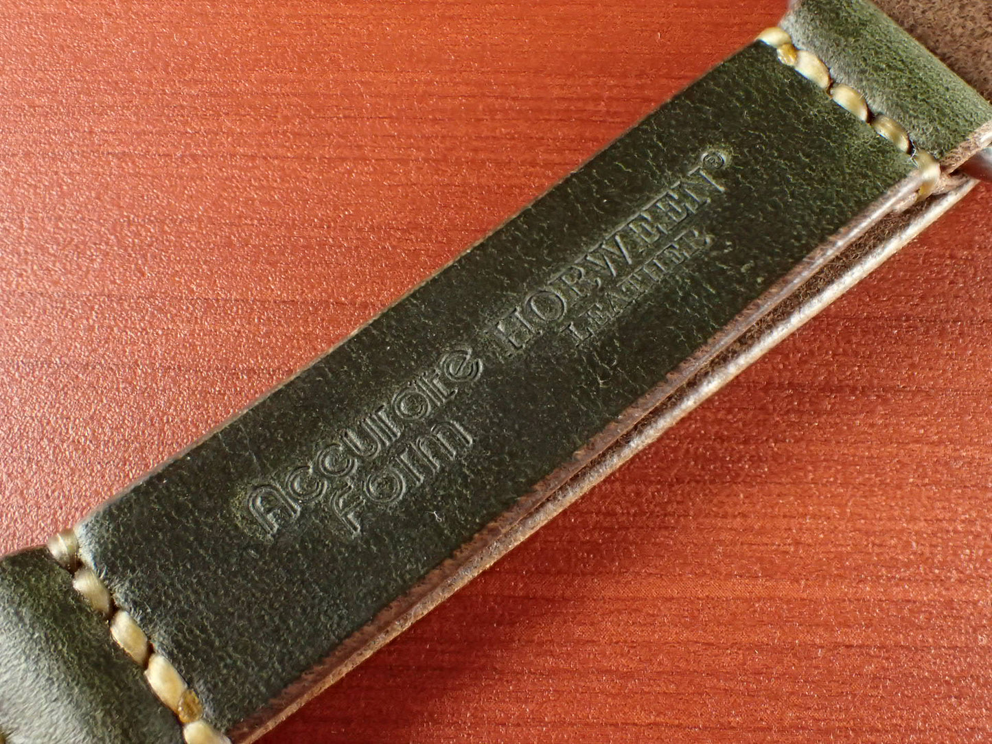 HORWEEN CHROMEXCEL NATO Type Strap 受注生産 (Green)