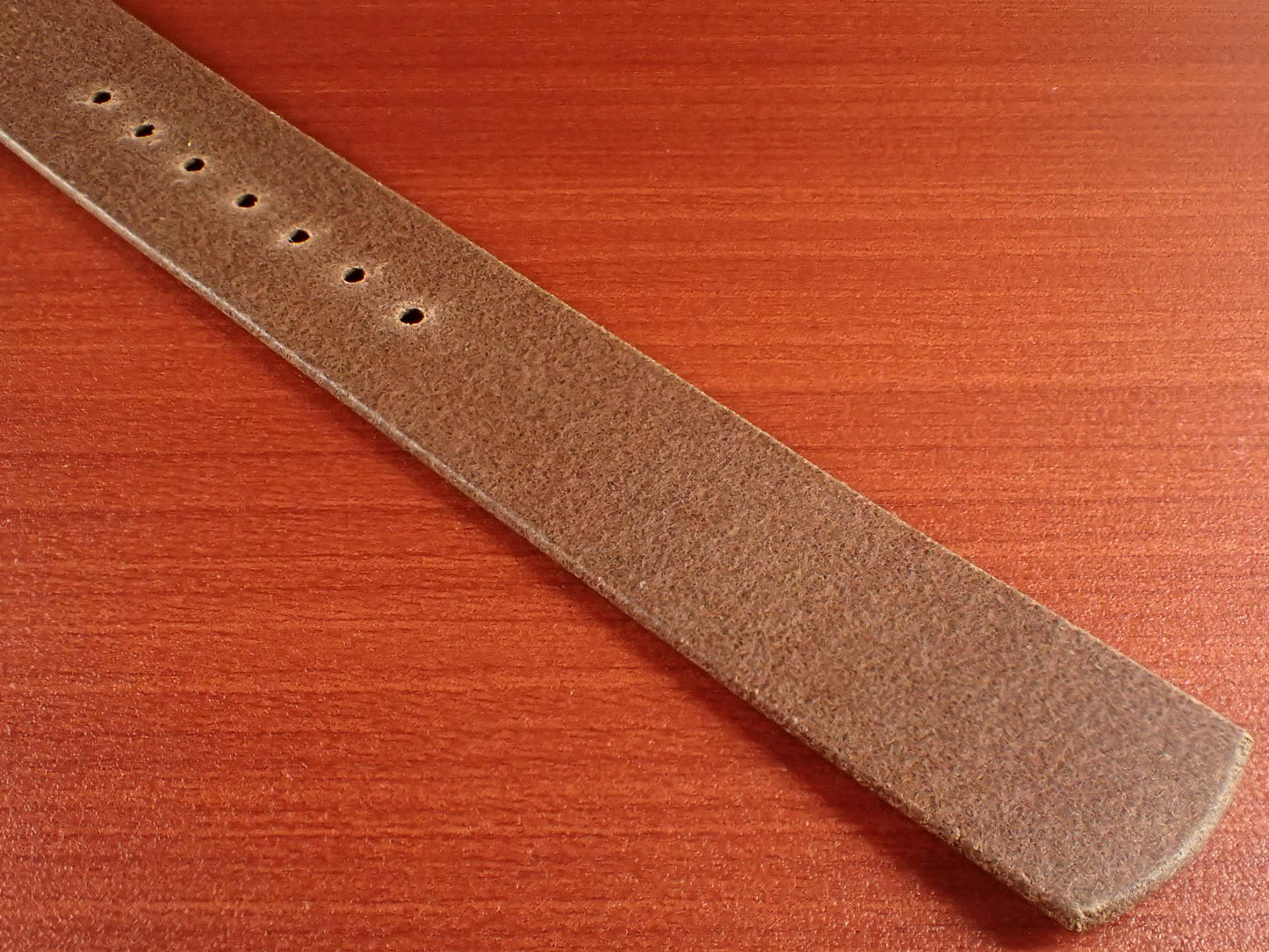 <tc>HORWEEN CHROMEXCEL NATO Type Strap Made to order  (Burgundy)
</tc>