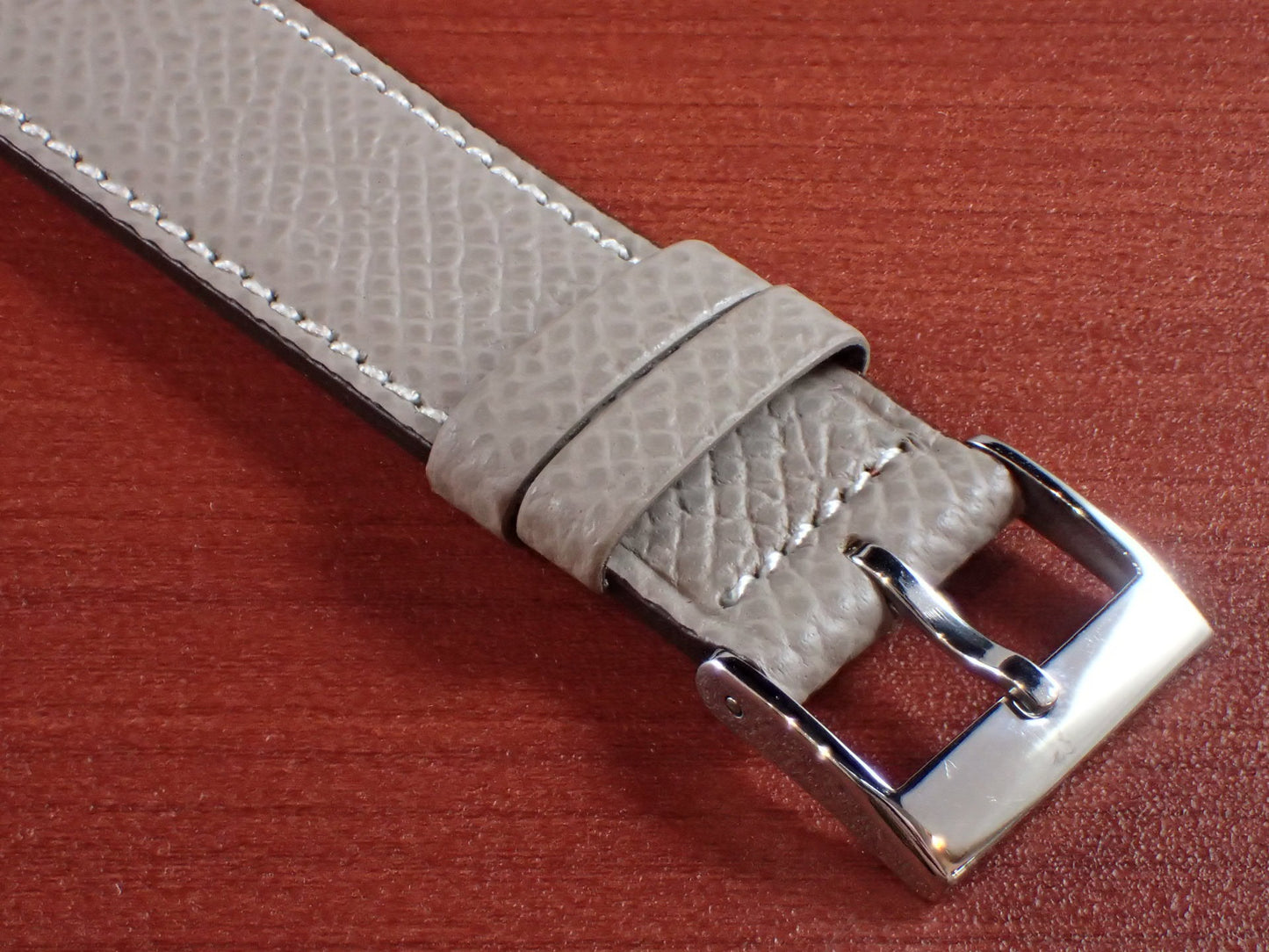 <tc>HAAS Derby French Embossed calf STRAP (Tourterlle)</tc>