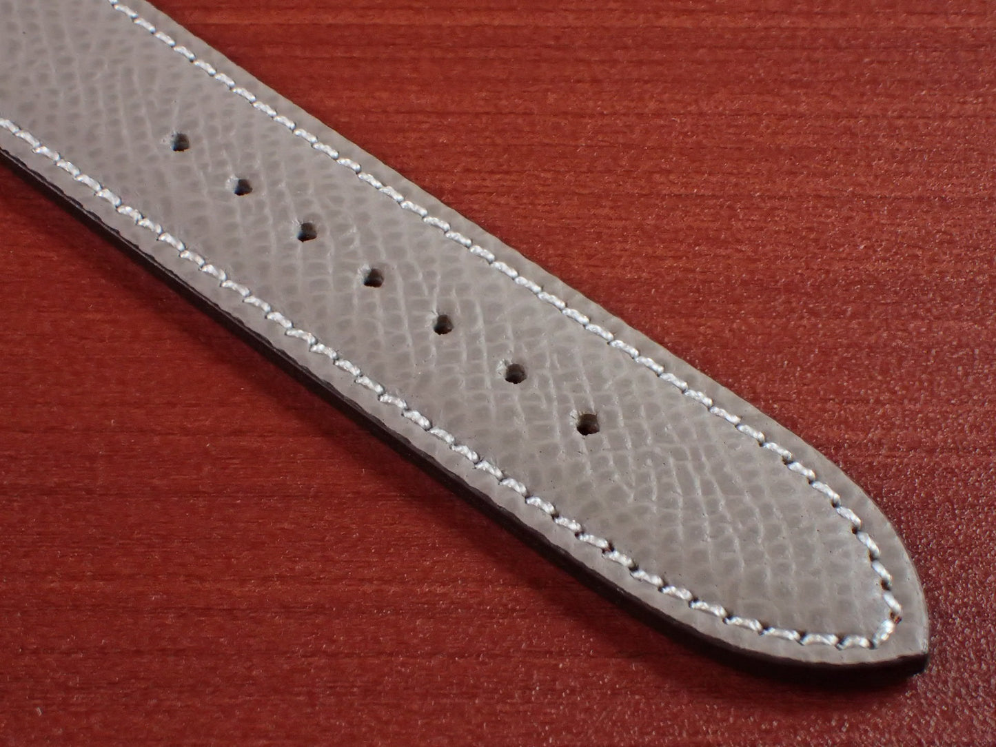 <tc>HAAS Derby French Embossed calf STRAP (Tourterlle)</tc>