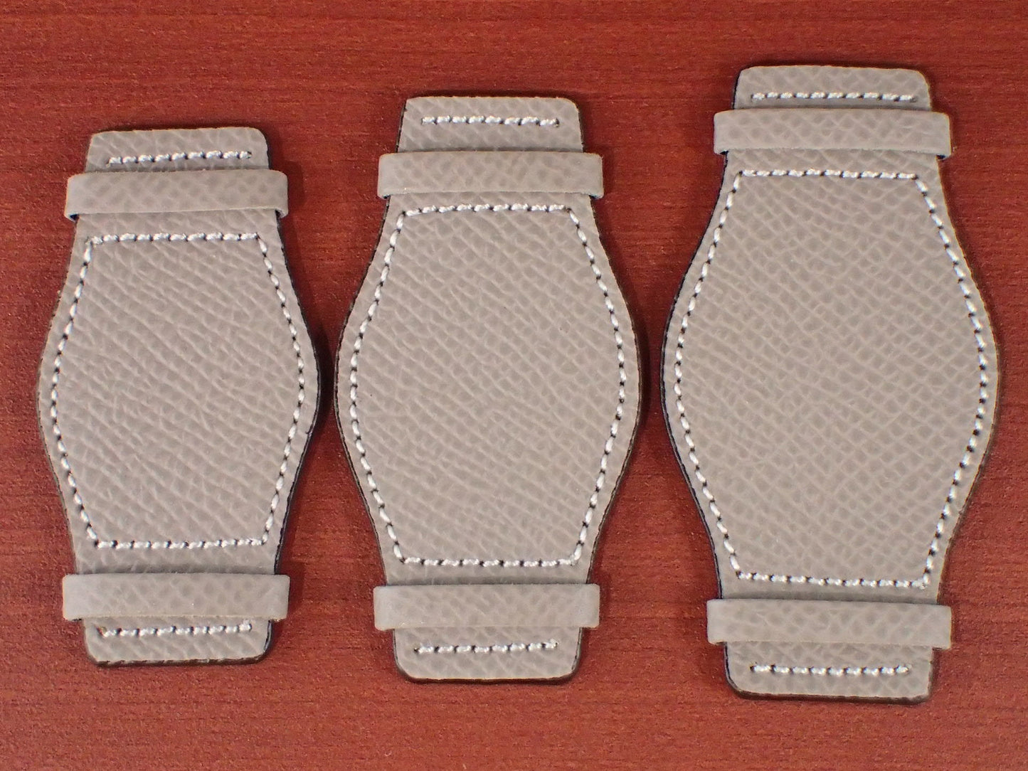 <tc>Pad HAAS Derby French Embossed calf (Tourterlle)
</tc>