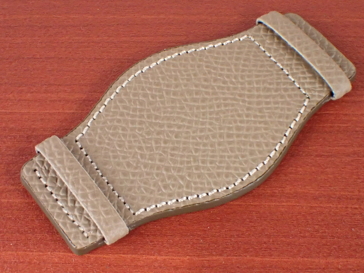 <tc>Pad HAAS Derby French Embossed calf (Etoupe)
</tc>