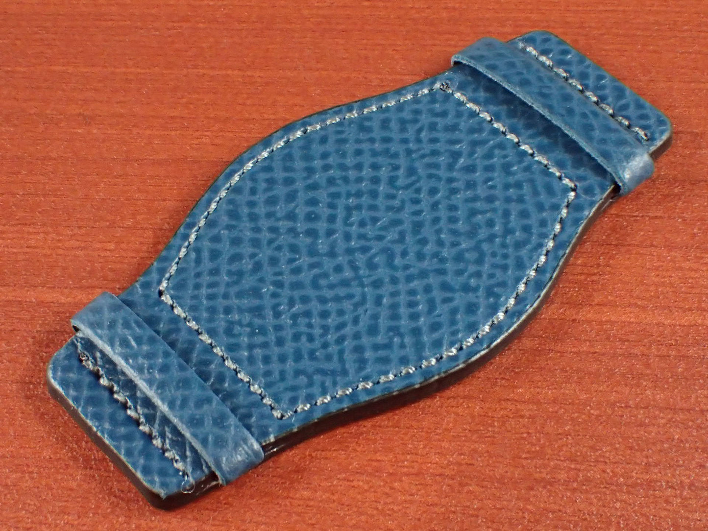 <tc>Pad HAAS Derby French Embossed calf (Blue Legion)
</tc>