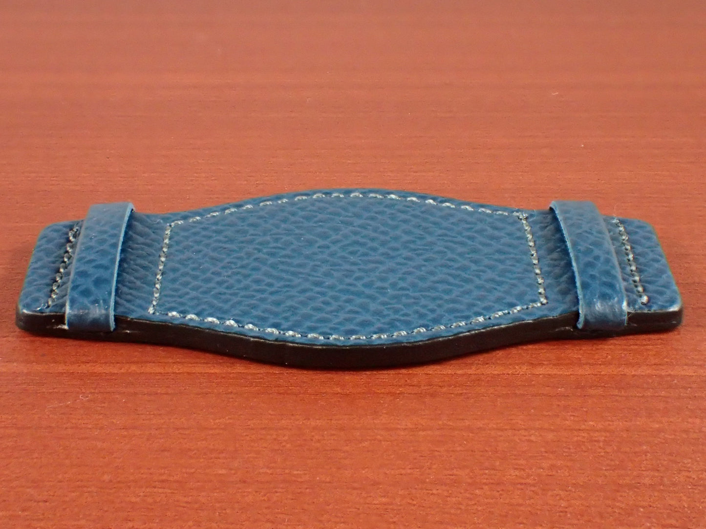 <tc>Pad HAAS Derby French Embossed calf (Blue Legion)
</tc>