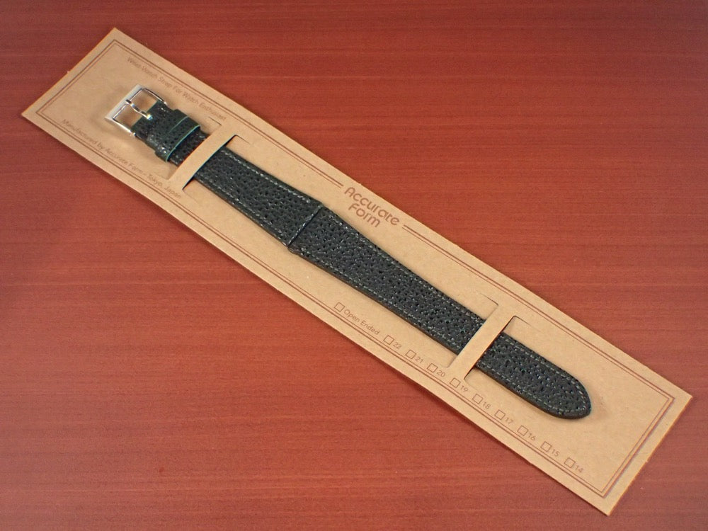 HIMEJI KUROZAN Japanese Cowhide LEATHER STRAP (翠/Green)