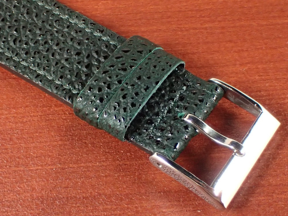 HIMEJI KUROZAN Japanese Cowhide LEATHER STRAP (翠/Green)