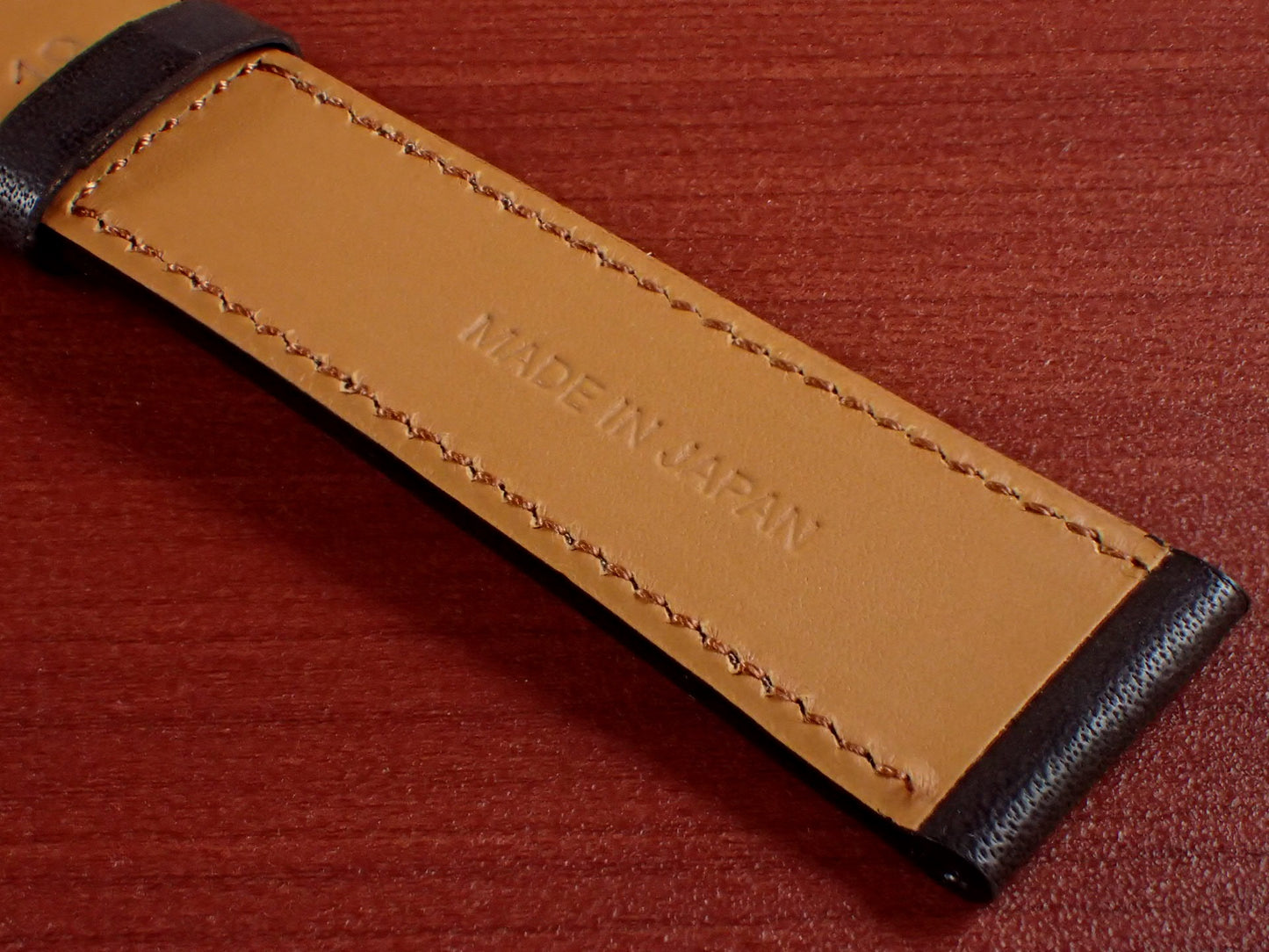 HAAS NOVONAPPA French calf STRAP (Dark Brown)