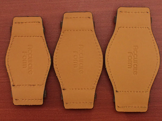 HAAS NOVONAPPA French calf Leather Pad (Dark Brown)