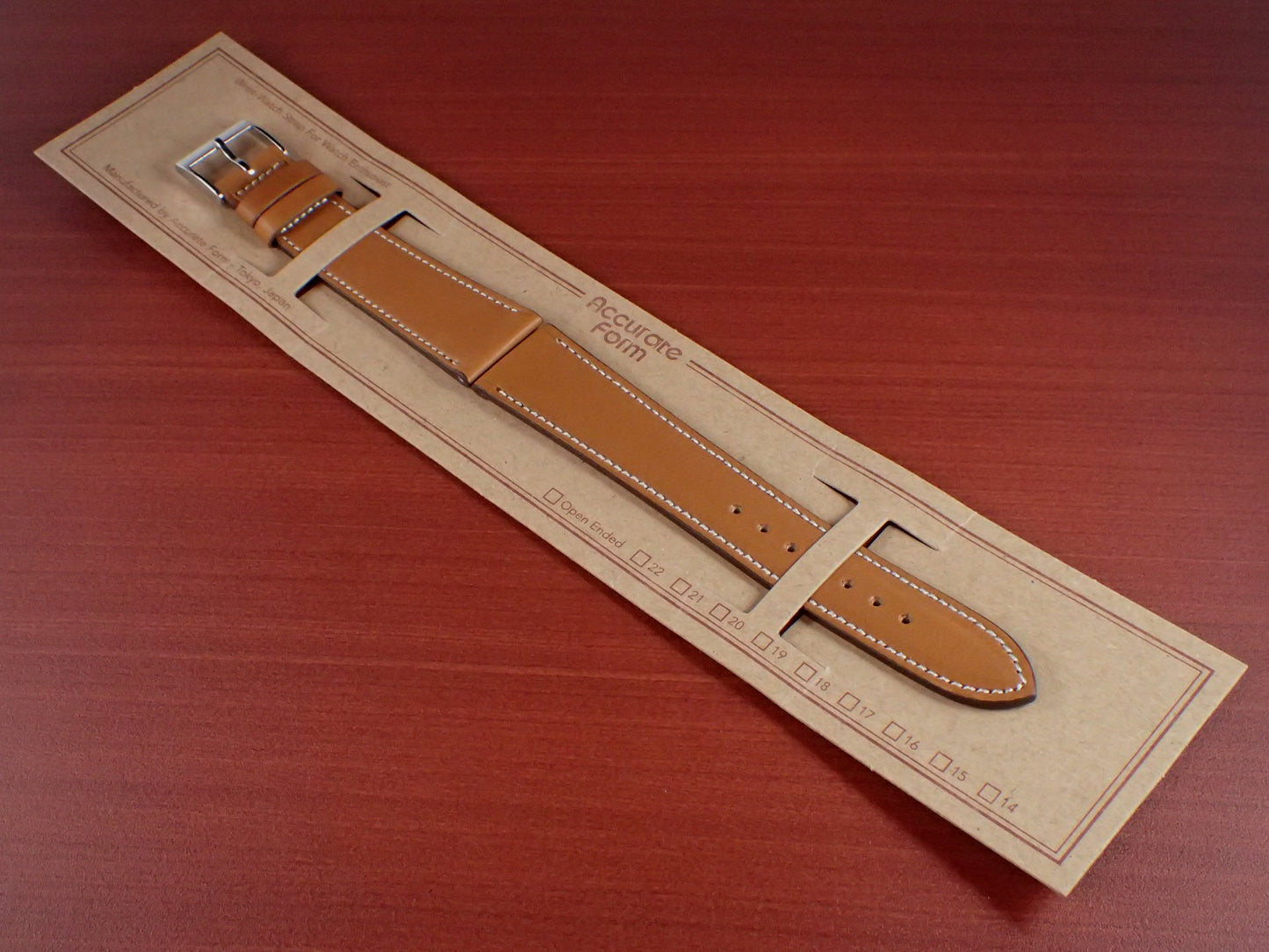 HAAS NOVONAPPA French calf STRAP (Brown)