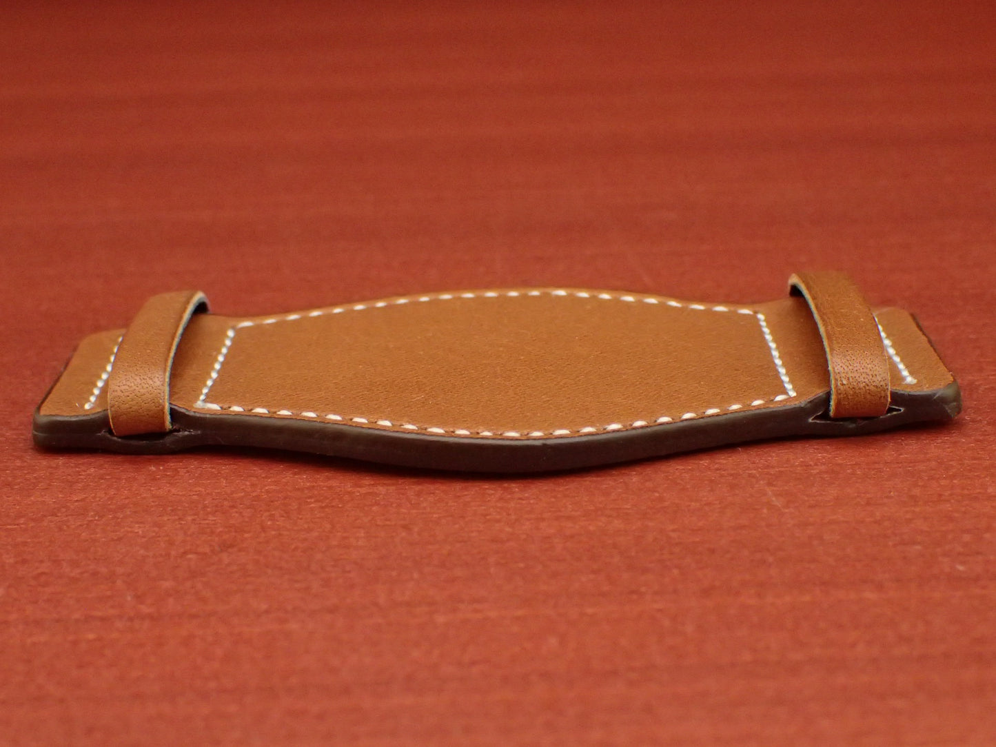 HAAS NOVONAPPA French calf Leather Pad (Brown)