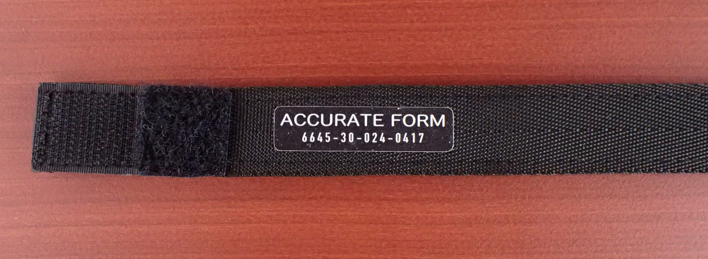 Accurate Form・H.A.L. STRAP (black)