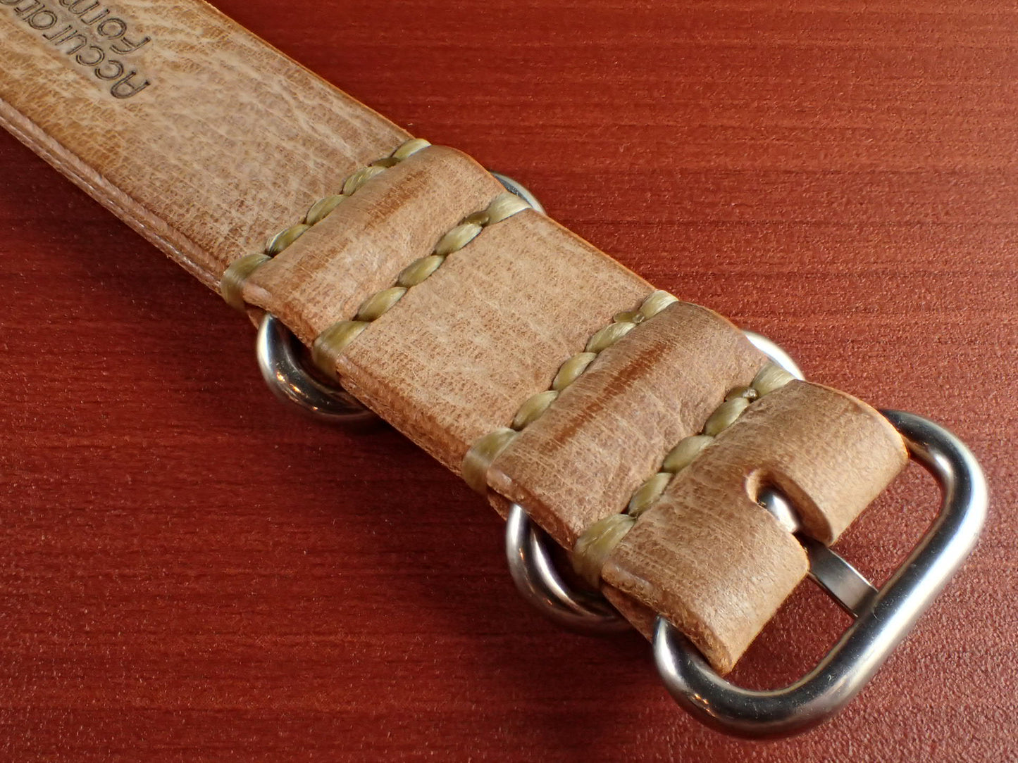 <tc>La Perla Azzura ALASKA NATO Type Strap Made to order (Brown)
</tc>