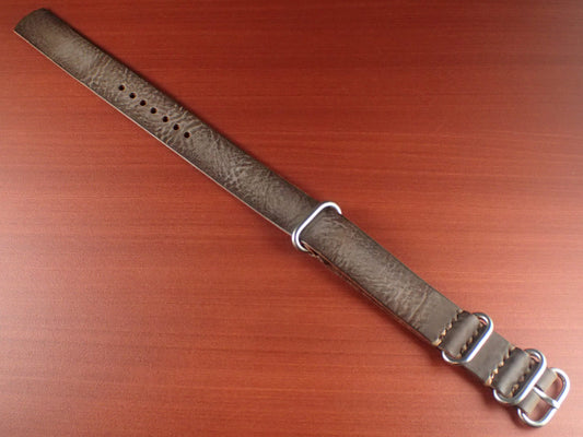 <tc>La Perla Azzura ALASKA NATO Type Strap Made to order (Dark Brown)
</tc>