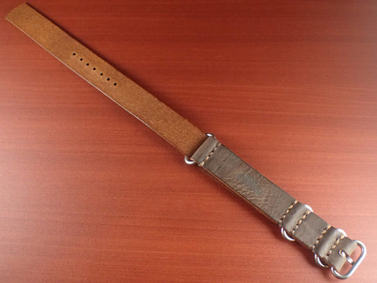 <tc>La Perla Azzura ALASKA NATO Type Strap Made to order (Dark Brown)
</tc>