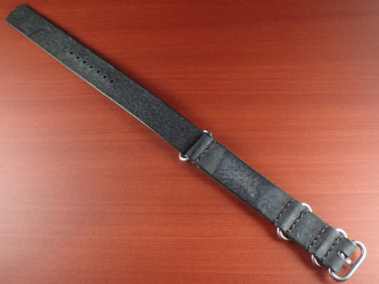<tc>La Perla Azzura ALASKA NATO Type Strap Made to order (Black)
</tc>