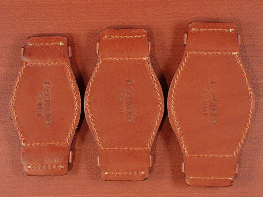 <tc>Leather Pad Lo Stivale BULGARO Shoulder Leather  (Red Brown)</tc>