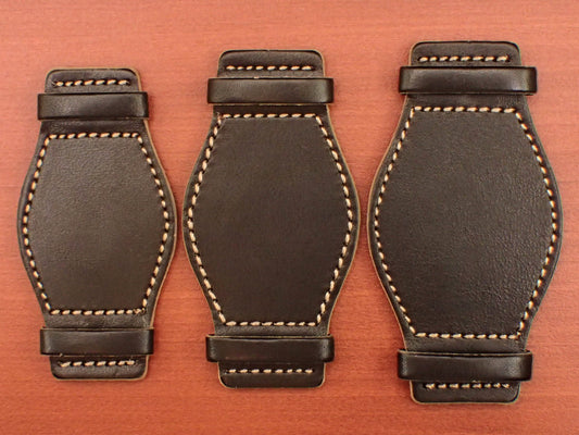 <tc>Leather Pad MARYAM Horse Leather Black</tc>