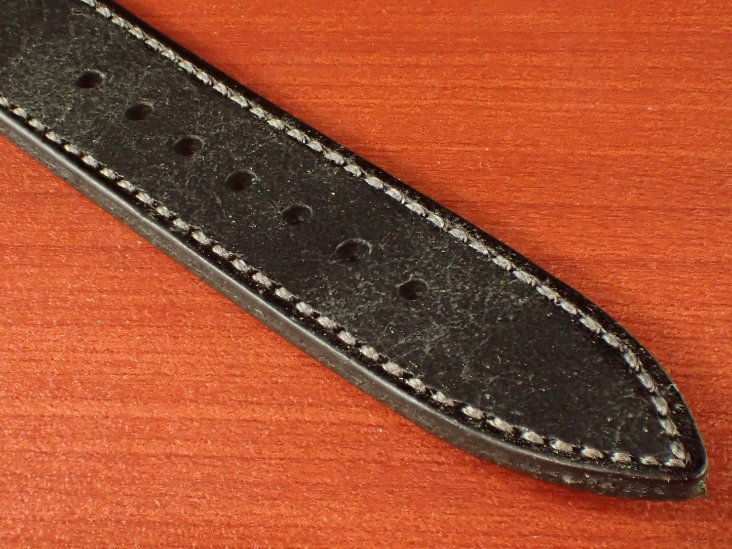 Virgilio VIVIDO Shoulder leather strap (Black)