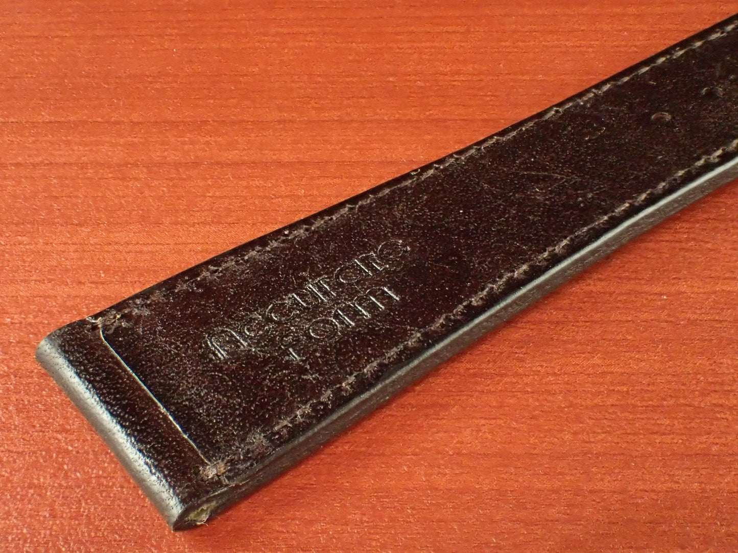 Virgilio VIVIDO Shoulder leather strap (Dark Brown)