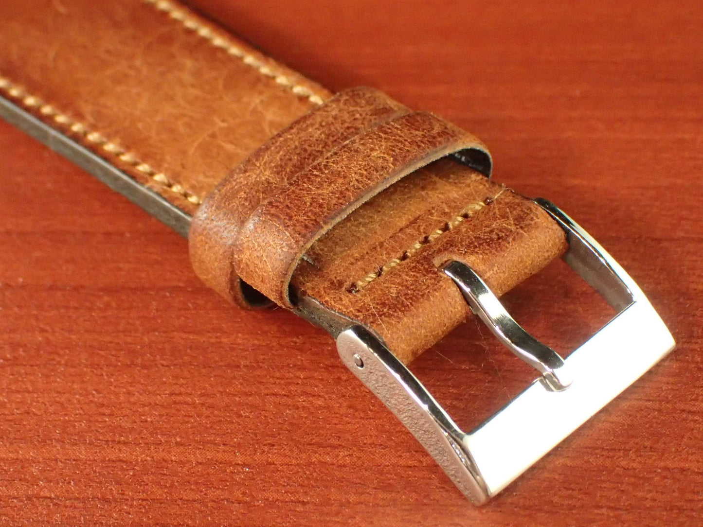 Virgilio VIVIDO Shoulder leather strap (Brown)