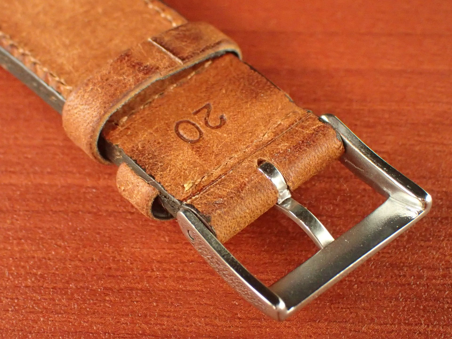 Virgilio VIVIDO Shoulder leather strap (Brown)