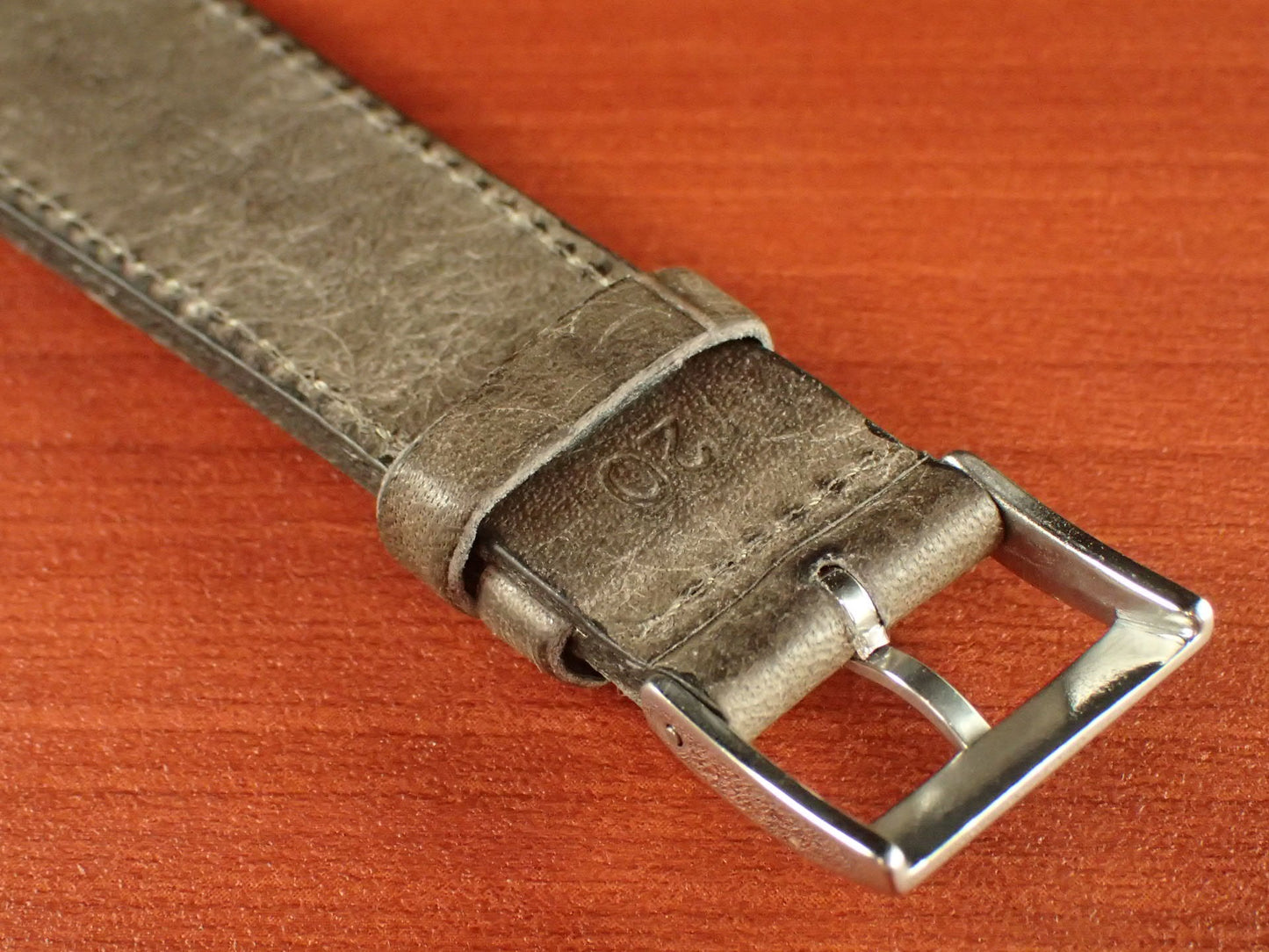 Virgilio VIVIDO Shoulder leather strap (Gray)