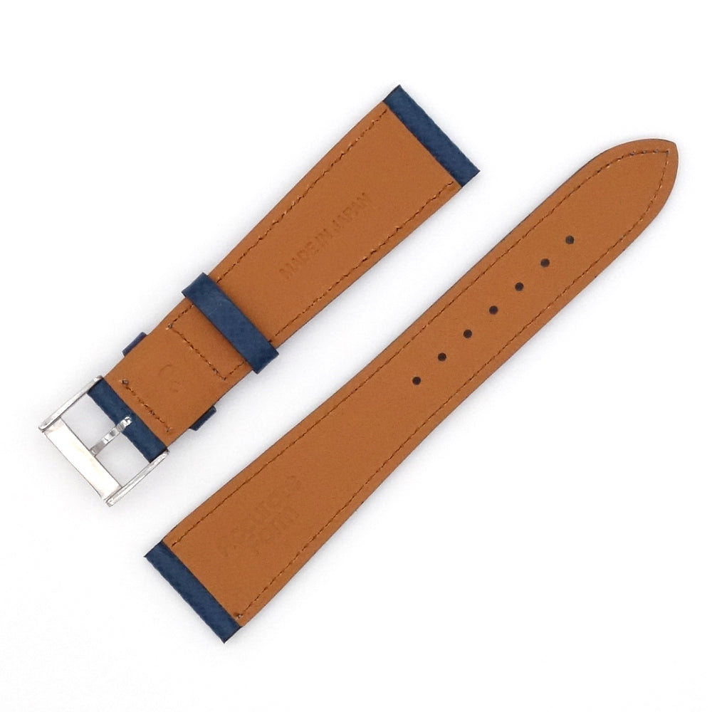 HAAS Derby French Embossed calf STRAP (Blue Legion)