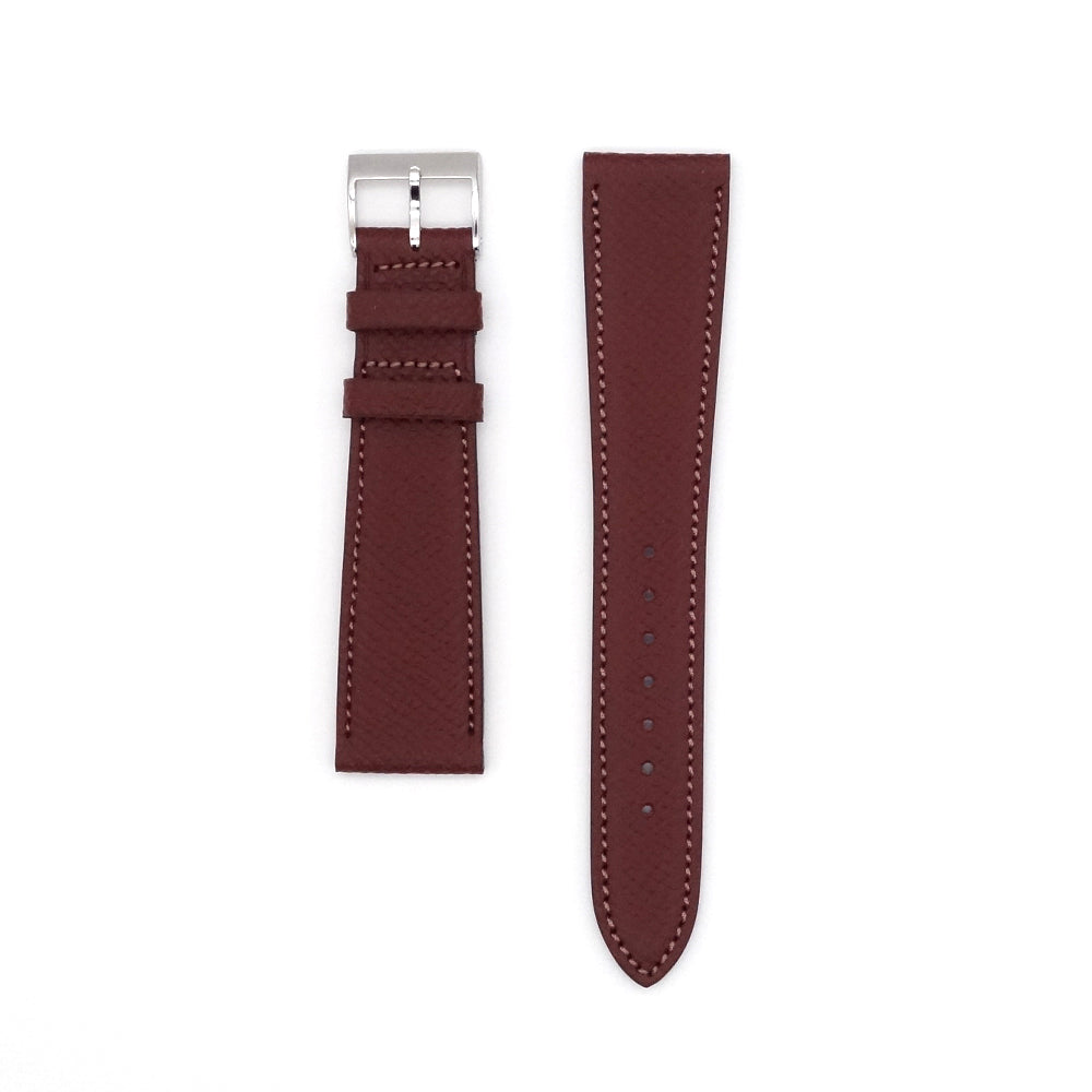 <tc>HAAS Derby French Embossed calf STRAP (Rouge Brick)</tc>