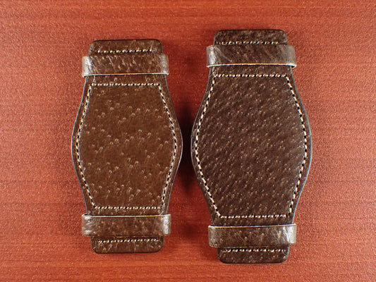 台座 Japanese Pigskin Leather(Brown)
