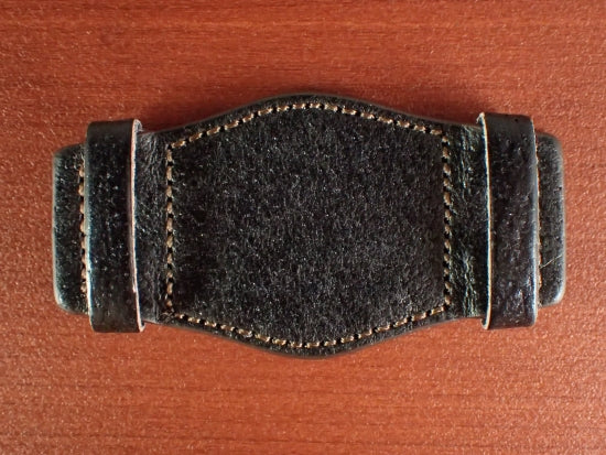 台座 Japanese Pigskin Leather(Black)