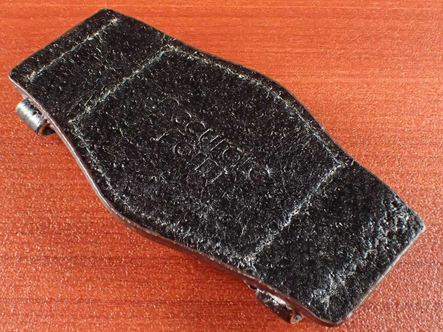 台座 Japanese Pigskin Leather(Black)