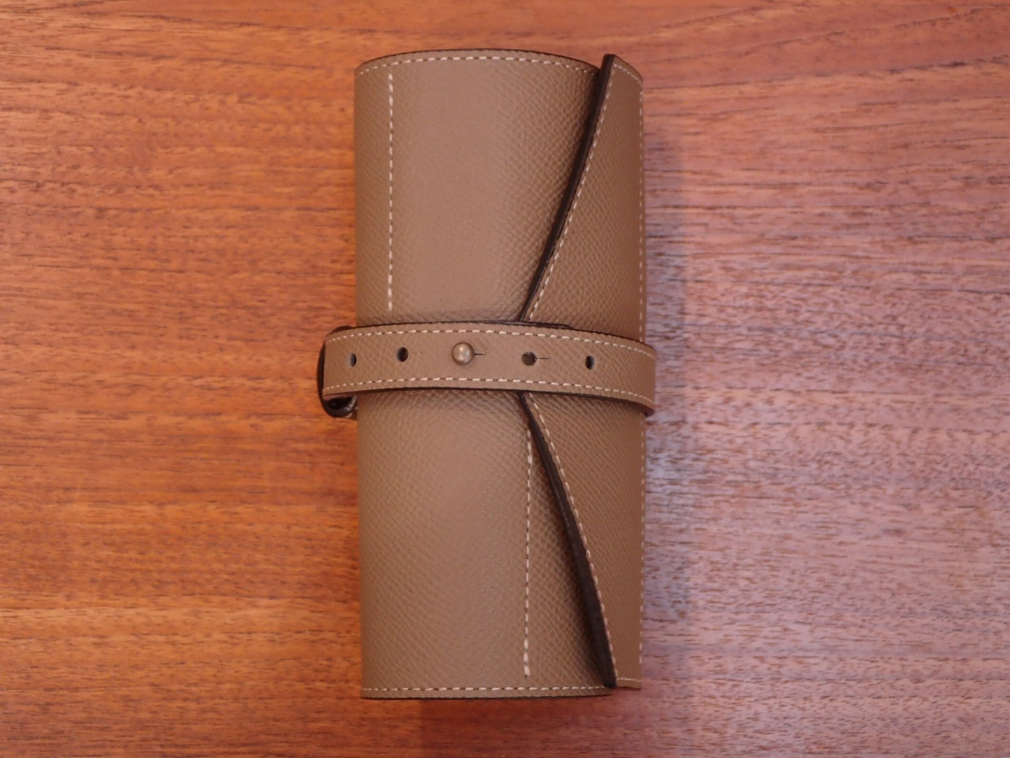 SUNOHARA SEISAKUSYO x Accurate Form Mobile Watch Case HAAS Derby(Etoupe)