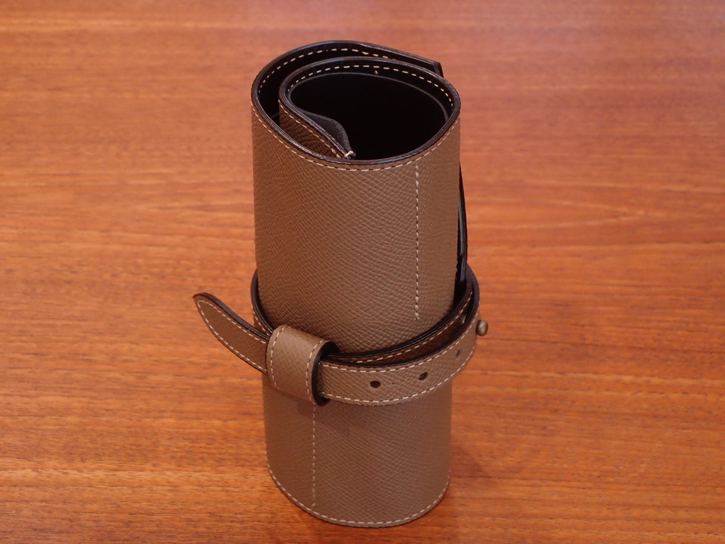 SUNOHARA SEISAKUSYO x Accurate Form Mobile Watch Case HAAS Derby(Etoupe)