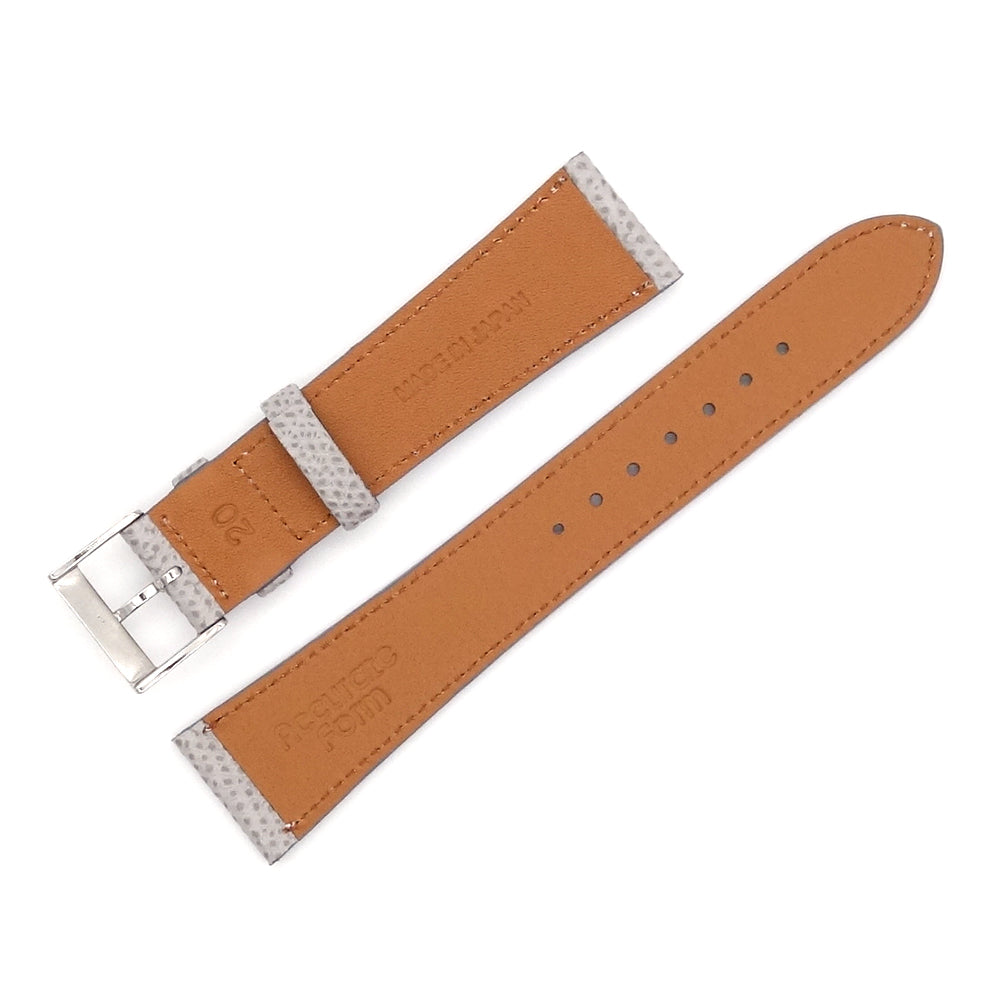 DEGERMANN DAUPHIN Embossed calf STRAP (Ash Gray)