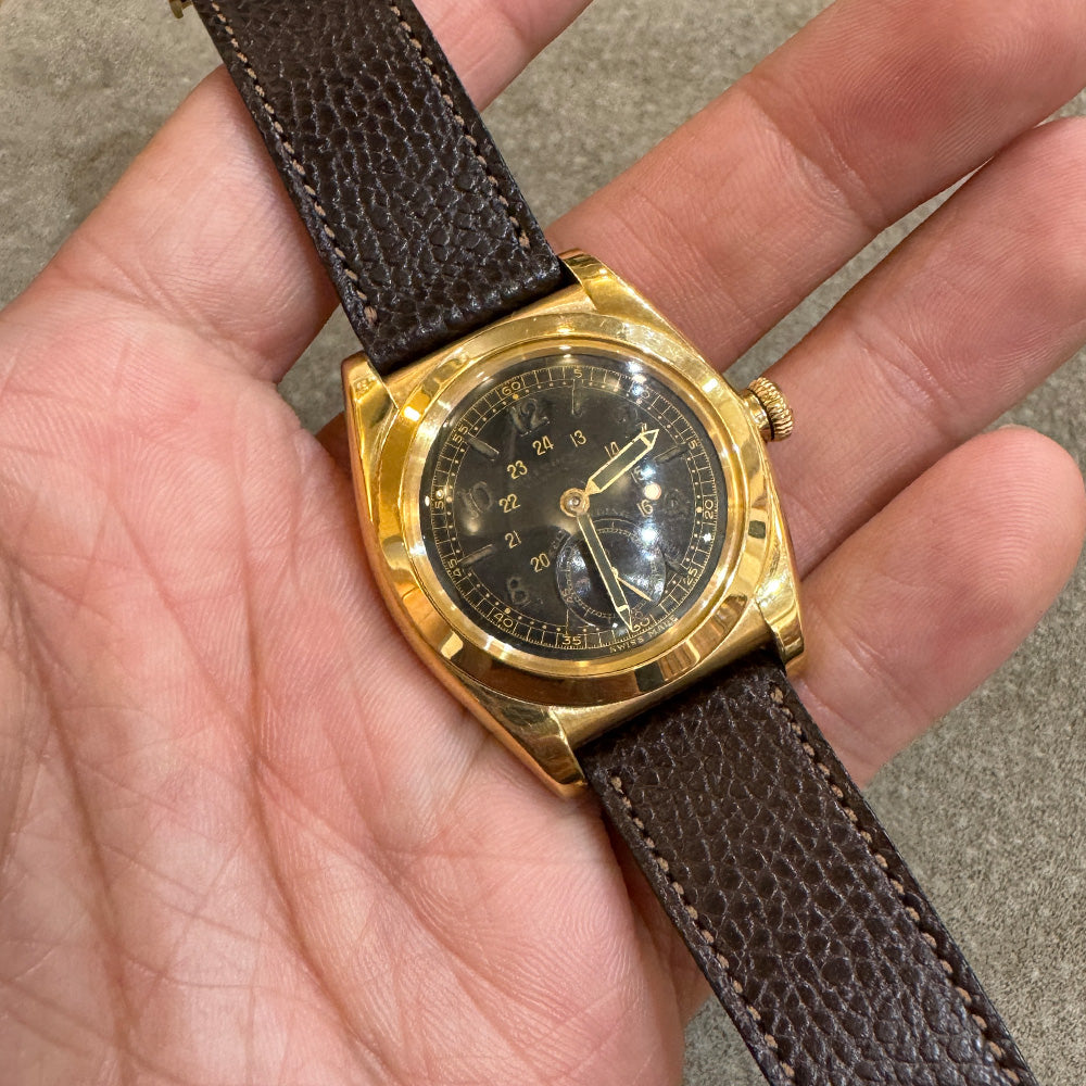 <tc>DEGERMANN DAUPHIN Embossed calf STRAP (Dark Brown)</tc>