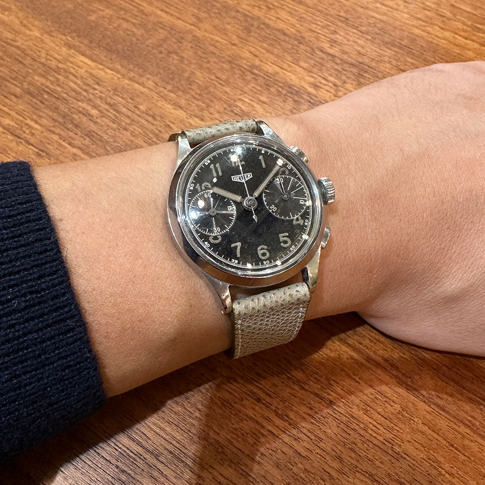 <tc>DEGERMANN DAUPHIN Embossed calf STRAP (Oyster Gray)</tc>