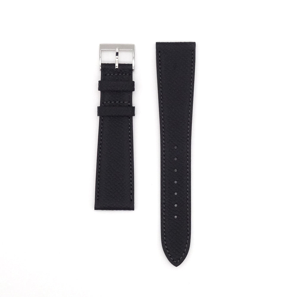 <tc>HAAS Derby French Embossed calf STRAP (Black)</tc>